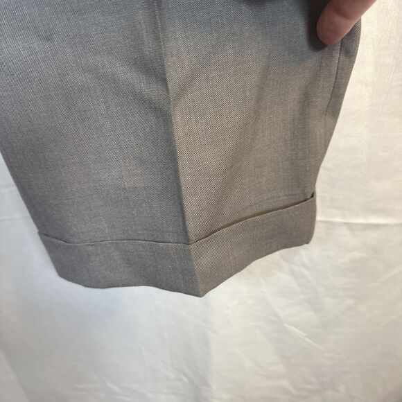 Lauren Ralph Lauren Mens Classic Fit Grey Dress Pants Size 34 X 32 Preowned - Picture 5 of 16